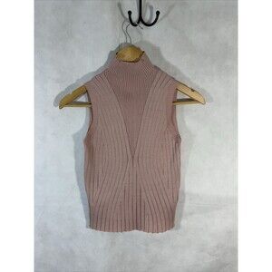 Shein High Neck Sleeveless Knit Top Size 6